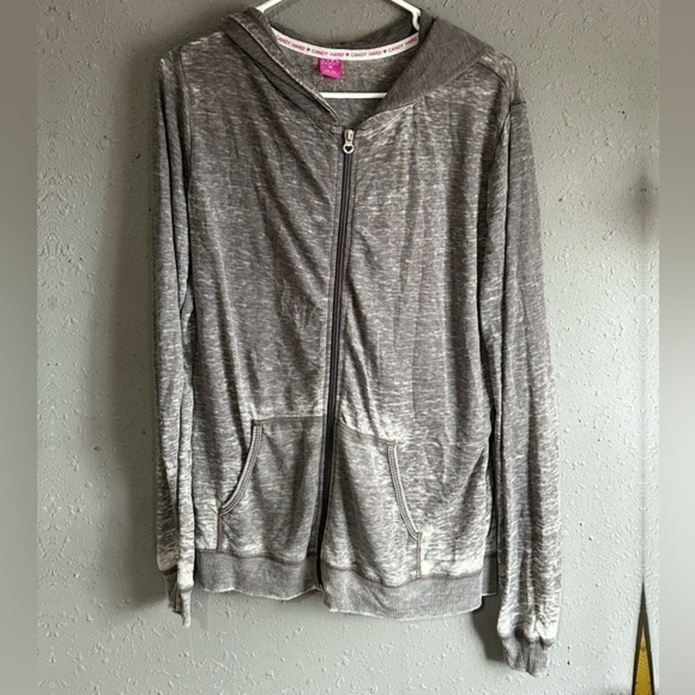 Hard candy zip up jacket